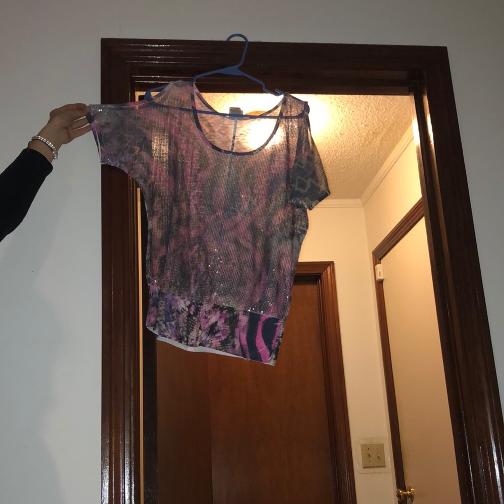 Sequin top